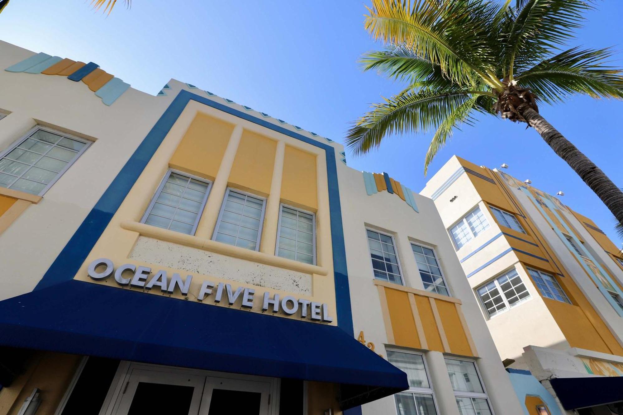 South Of Fifth Studio Steps To Beach On Ocean Drive Miami Beach Exteriör bild